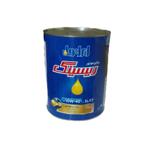 روغن موتور ایرانول ریسینگ4لیتری 10w40 SLنیمه سنتتیک